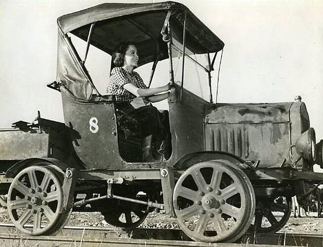 Olivia Dehaviland Riding In A Model T Rail Speeder In Dodge City.jpg