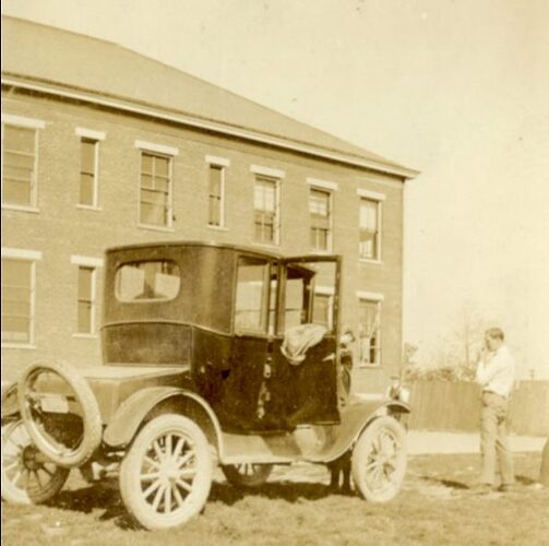at the Walton High School, May 6,  1923.jpg