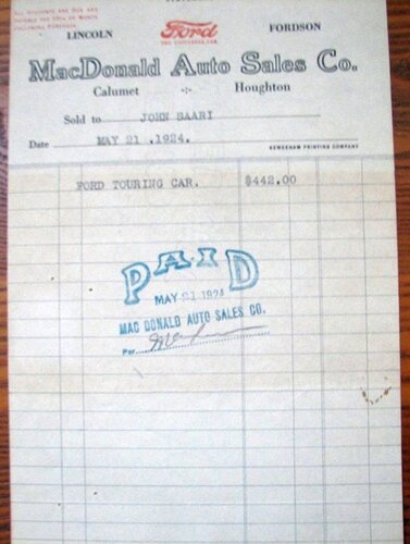 1924 sales receipt for a touring car.JPG