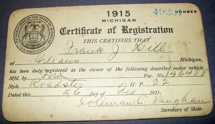 1915 Michigan Certificate Of Registration.jpg