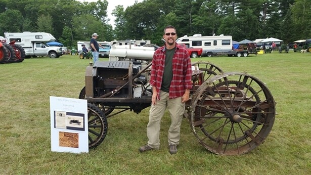 8. 22nd Eliot Antique Tractor & Engine Show Paul LeBlanc 7-29-2017 @ 8-38am - Copy.jpg