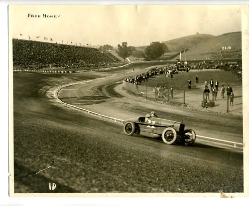 1924 FRED HOREY ASCOT SPEEDWAY AUTO RACING PHOTO.JPG